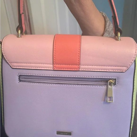 ALDO Colour Block Handbag - Picture 3 of 5